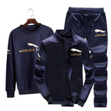 3 Pieces/Set Polyester Fitness Tracksuit